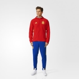 L27p2614 - Adidas UEFA EURO 2016 Spain Presentation Suit Red - Men - Clothing